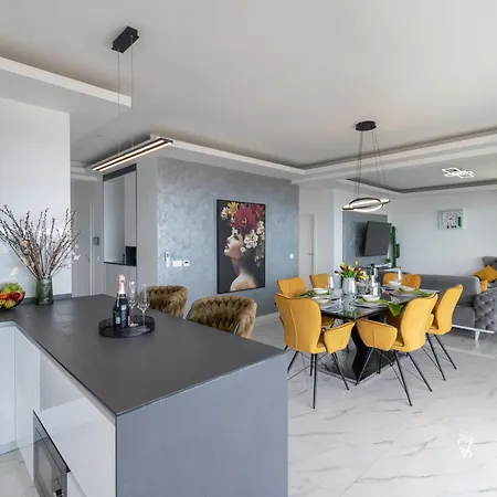 Lux Penthouse Panoramic View With Jacuzzi Apartment Makarska