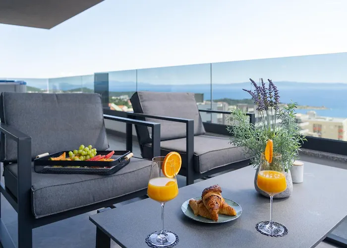 Lux Penthouse Panoramic View With Jacuzzi Апартаменты